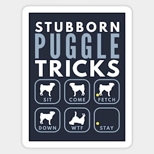 Stubborn Pug Tricks - Dog Training Magnet